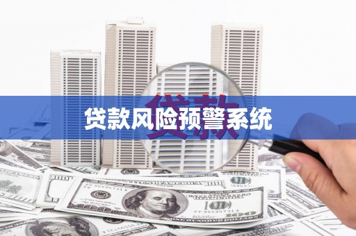 板桥贷款风险预警系统