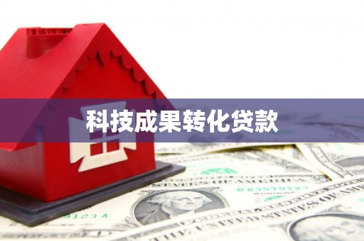 板桥科技成果转化贷款