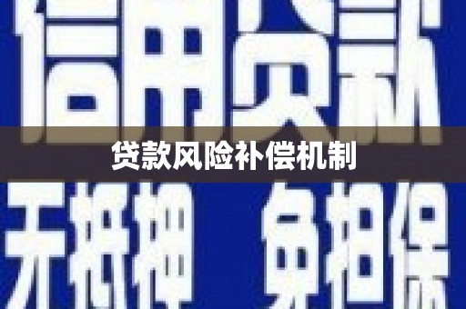 板桥贷款风险补偿机制
