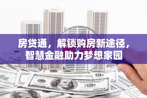 板桥房贷通，解锁购房新途径，智慧金融助力梦想家园