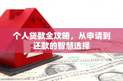 板桥个人贷款全攻略，从申请到还款的智慧选择
