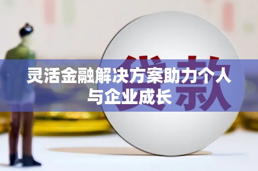 板桥灵活金融解决方案助力个人与企业成长