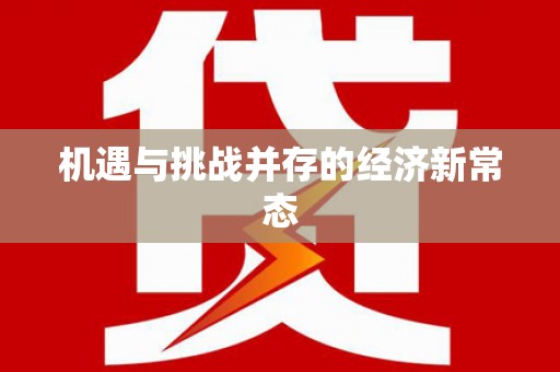 板桥机遇与挑战并存的经济新常态