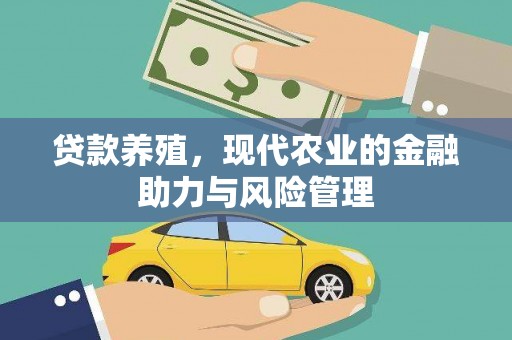 板桥贷款养殖，现代农业的金融助力与风险管理