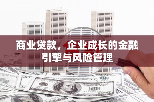 板桥商业贷款，企业成长的金融引擎与风险管理
