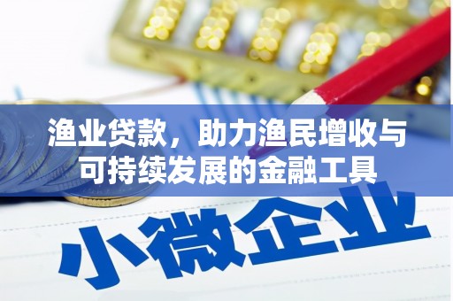 板桥渔业贷款，助力渔民增收与可持续发展的金融工具