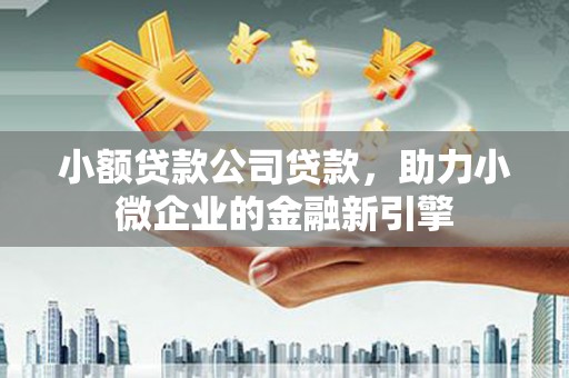 板桥小额贷款公司贷款，助力小微企业的金融新引擎