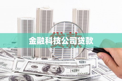 板桥金融科技公司贷款