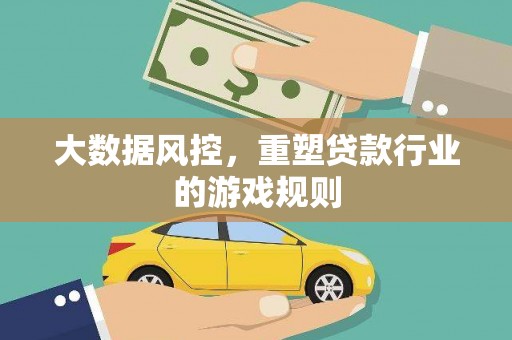 板桥大数据风控，重塑贷款行业的游戏规则
