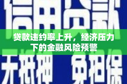 板桥贷款违约率上升，经济压力下的金融风险预警