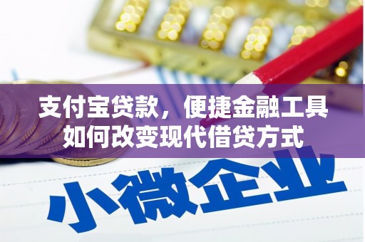 板桥支付宝贷款，便捷金融工具如何改变现代借贷方式