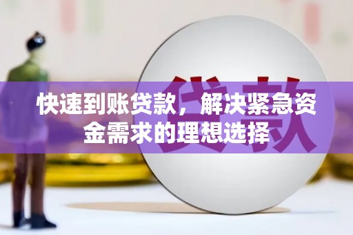 板桥快速到账贷款，解决紧急资金需求的理想选择