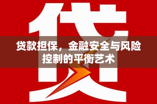 板桥贷款担保，金融安全与风险控制的平衡艺术