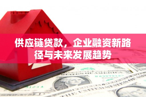 板桥供应链贷款，企业融资新路径与未来发展趋势