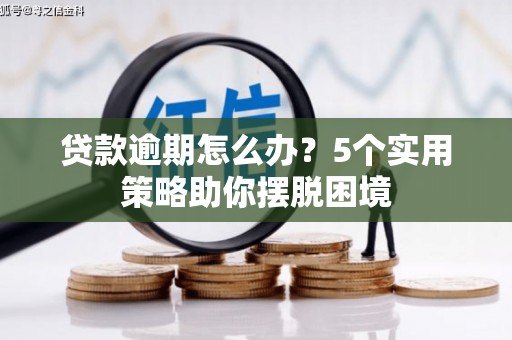 板桥贷款逾期怎么办？5个实用策略助你摆脱困境