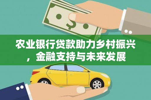 板桥农业银行贷款助力乡村振兴，金融支持与未来发展