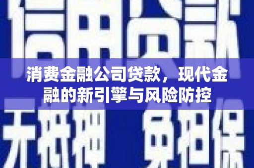 板桥消费金融公司贷款，现代金融的新引擎与风险防控
