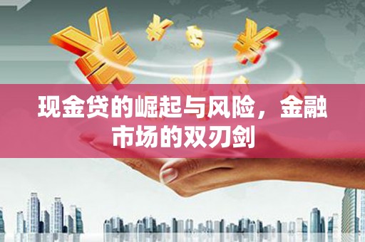 板桥现金贷的崛起与风险，金融市场的双刃剑