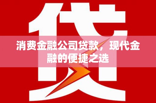 板桥消费金融公司贷款，现代金融的便捷之选