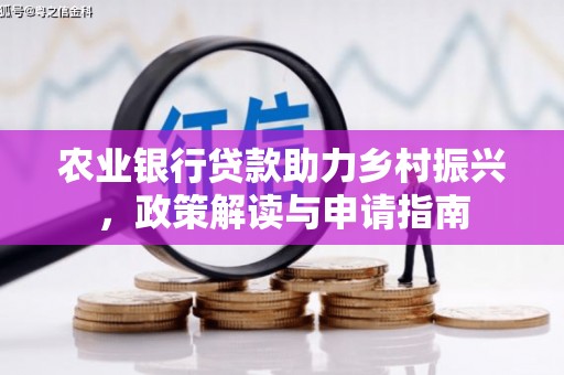 板桥农业银行贷款助力乡村振兴，政策解读与申请指南