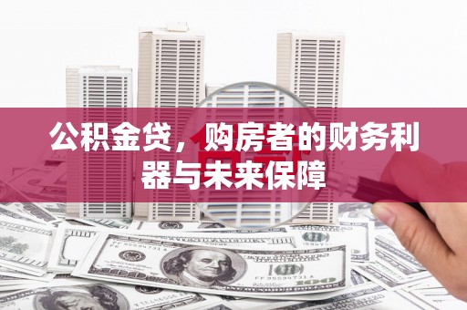 板桥公积金贷，购房者的财务利器与未来保障