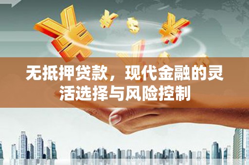 板桥无抵押贷款，现代金融的灵活选择与风险控制