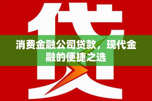 板桥消费金融公司贷款，现代金融的便捷之选