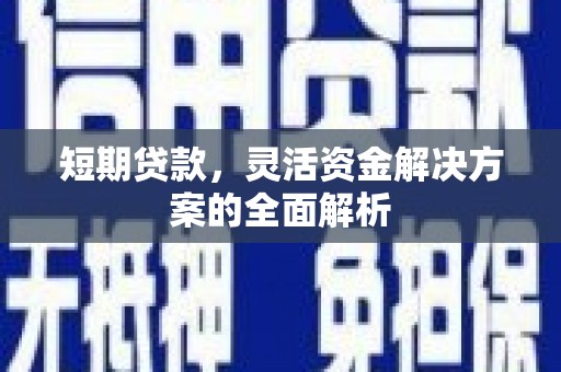 板桥短期贷款，灵活资金解决方案的全面解析