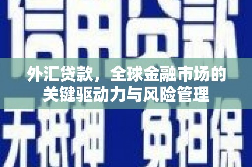 板桥外汇贷款，全球金融市场的关键驱动力与风险管理