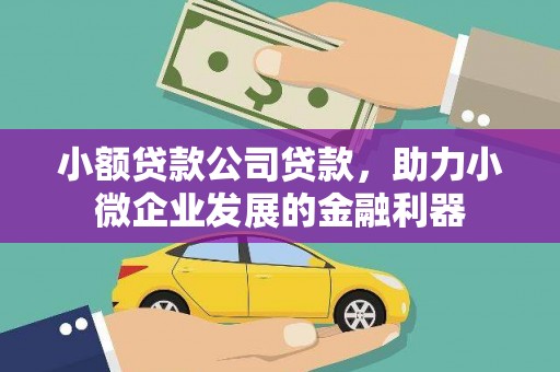 板桥小额贷款公司贷款，助力小微企业发展的金融利器