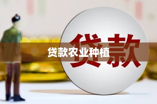 板桥贷款农业种植