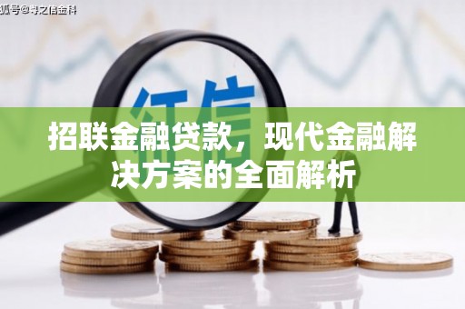 板桥招联金融贷款，现代金融解决方案的全面解析