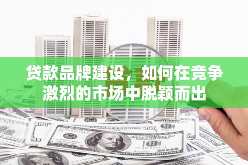 板桥贷款品牌建设，如何在竞争激烈的市场中脱颖而出