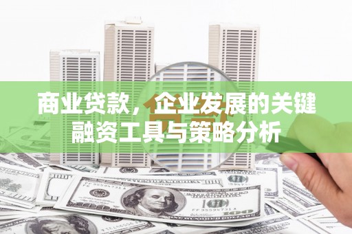 板桥商业贷款，企业发展的关键融资工具与策略分析