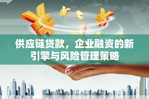 板桥供应链贷款，企业融资的新引擎与风险管理策略
