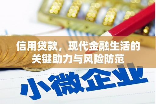 板桥信用贷款，现代金融生活的关键助力与风险防范
