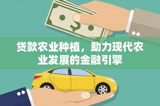 板桥贷款农业种植，助力现代农业发展的金融引擎