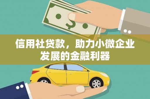 板桥信用社贷款，助力小微企业发展的金融利器