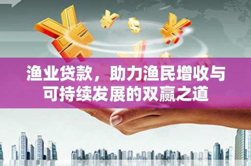 板桥渔业贷款，助力渔民增收与可持续发展的双赢之道
