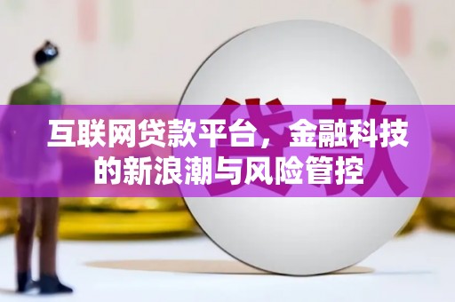 板桥互联网贷款平台，金融科技的新浪潮与风险管控