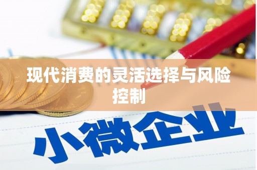 板桥现代消费的灵活选择与风险控制