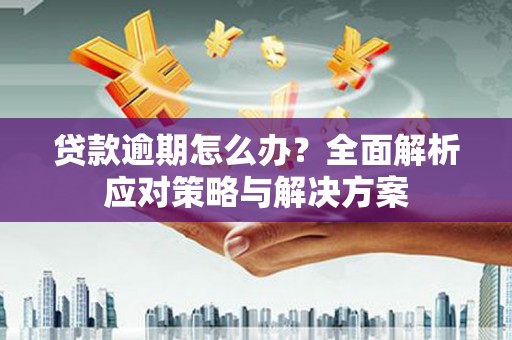 板桥贷款逾期怎么办？全面解析应对策略与解决方案