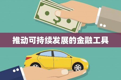 板桥推动可持续发展的金融工具