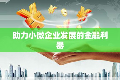 板桥助力小微企业发展的金融利器