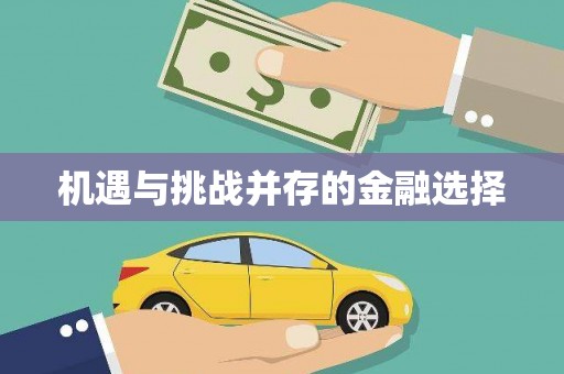 板桥机遇与挑战并存的金融选择