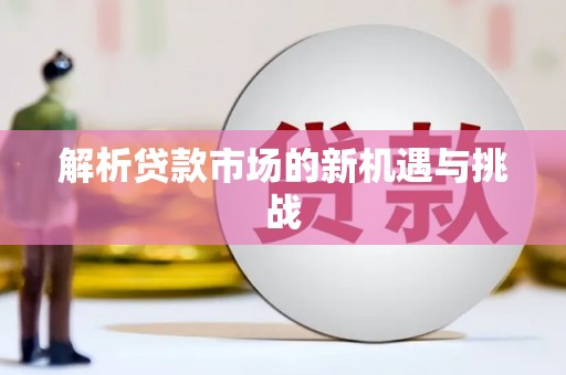板桥解析贷款市场的新机遇与挑战