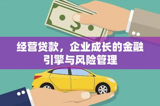 板桥经营贷款，企业成长的金融引擎与风险管理