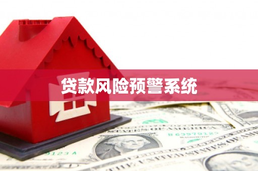板桥贷款风险预警系统